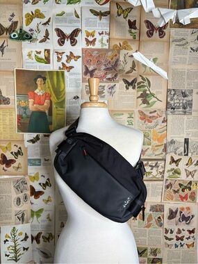 Tomtoc Black Crossbody Sling Bag